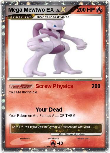 Pokemon Mega Mewtwo EX