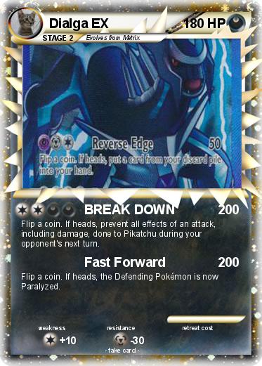 Pokemon Dialga EX