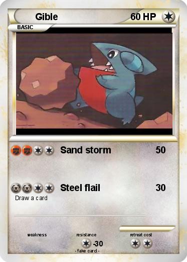 Pokemon Gible