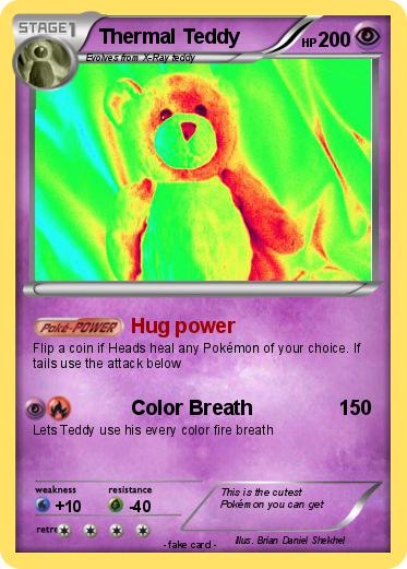 Pokemon Thermal Teddy