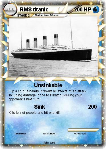 Pokemon RMS titanic