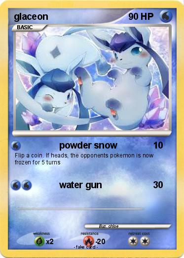 Pokemon glaceon