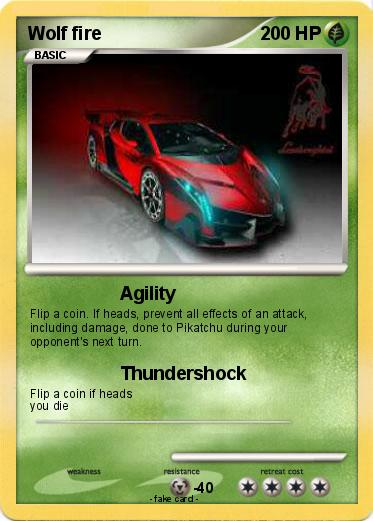 Pokemon Wolf fire