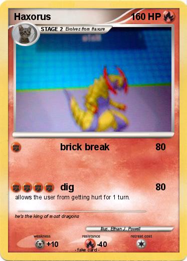 Pokemon Haxorus