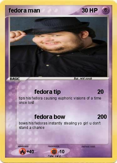 Pokemon fedora man