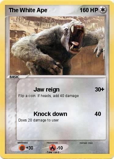 Pokemon The White Ape