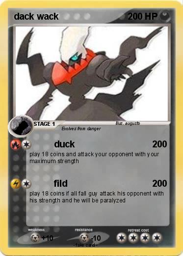 Pokemon dack wack