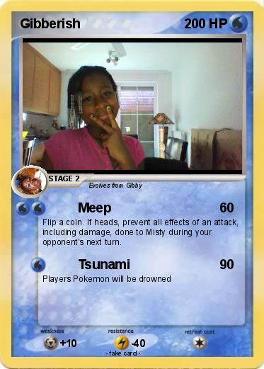 Pokemon Gibberish
