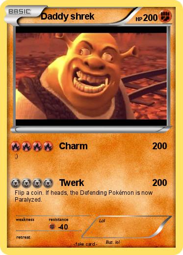 Pokemon Daddy shrek