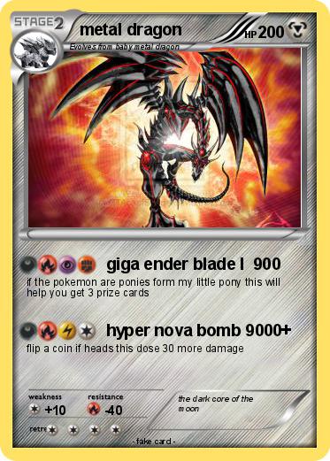 Pokemon metal dragon