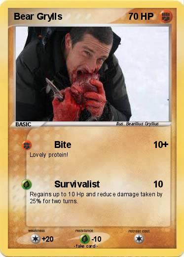 Pokemon Bear Grylls