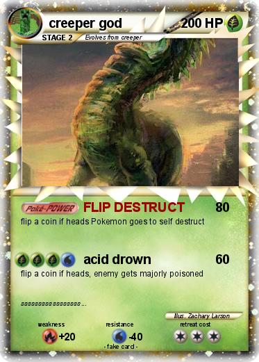 Pokemon creeper god