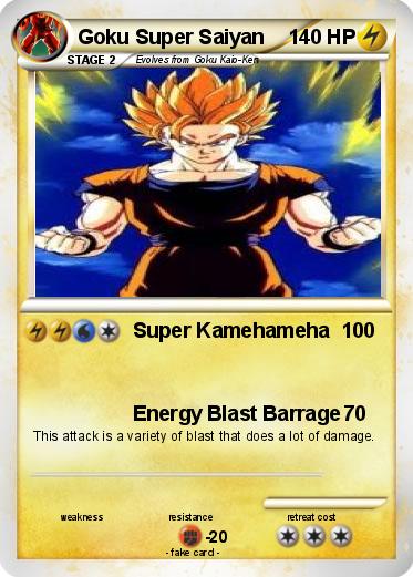 Pokemon Goku Super Saiyan