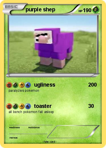 Pokemon purple shep