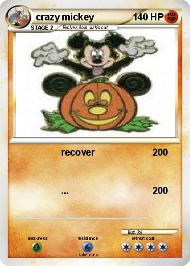 Pokemon crazy mickey