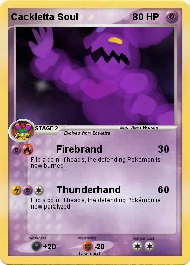 Pokemon Cackletta Soul