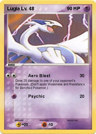 Pokemon Lugia Lv. 48