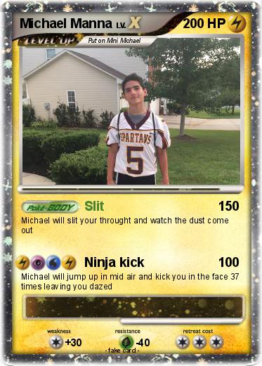 Pokemon Michael Manna