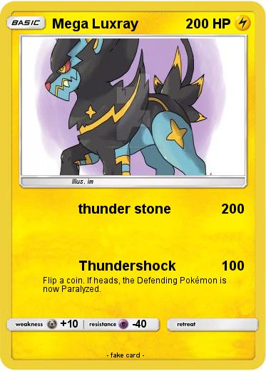 Pokemon Mega Luxray