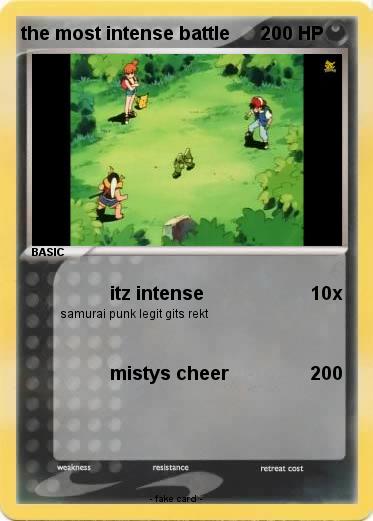 Pokemon the most intense battle