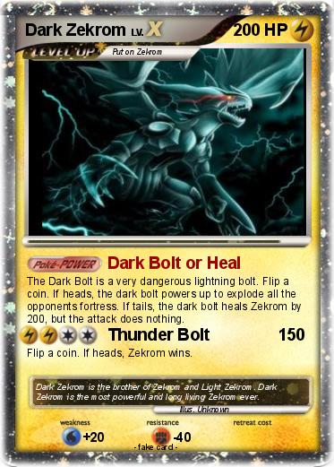 Pokemon Dark Zekrom