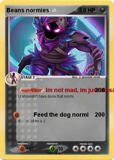 Pokemon Beans normies