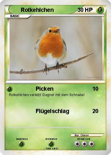 Pokemon Rotkehlchen