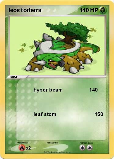 Pokemon leos torterra