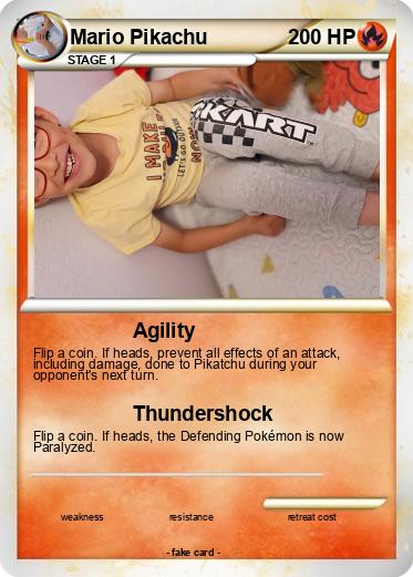 Pokemon Mario Pikachu