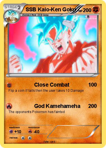 Pokemon SSB Kaio-Ken Goku