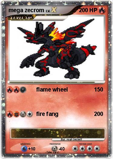 Pokemon mega zecrom
