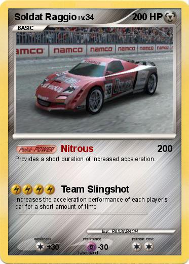 Pokemon Soldat Raggio