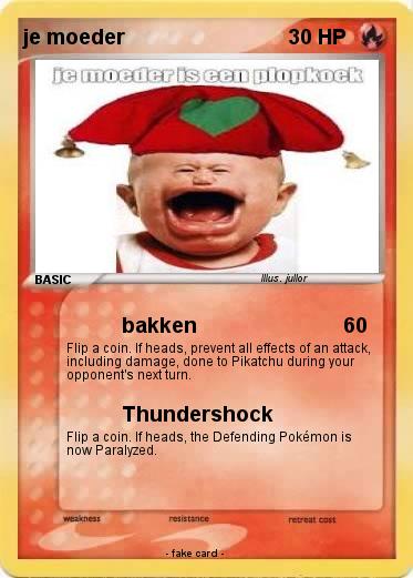 Pokemon je moeder