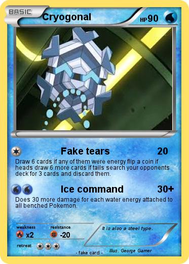 Pokemon Cryogonal