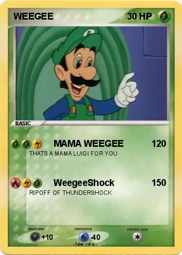 Pokemon WEEGEE