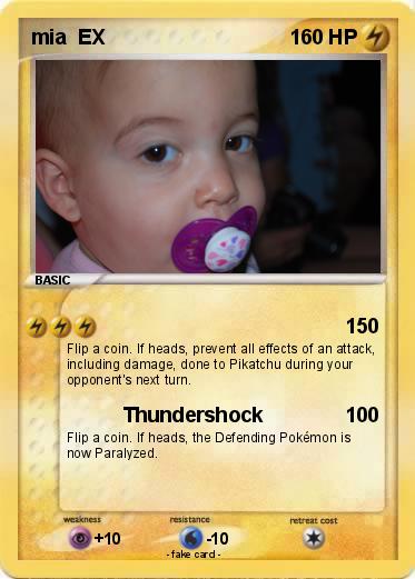 Pokemon mia  EX