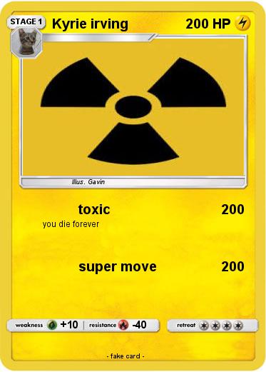 Pokemon Kyrie irving
