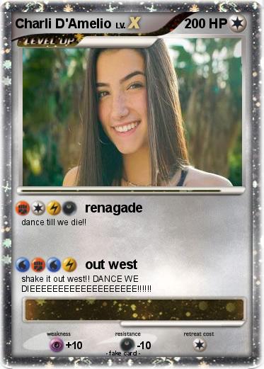 Pokemon Charli D'Amelio
