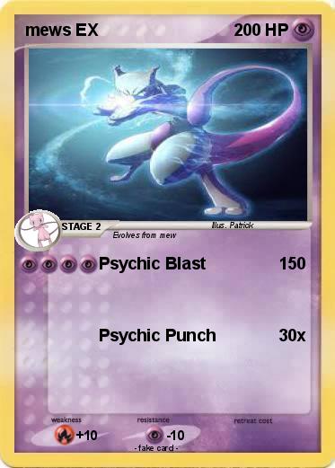 Pokemon mews EX