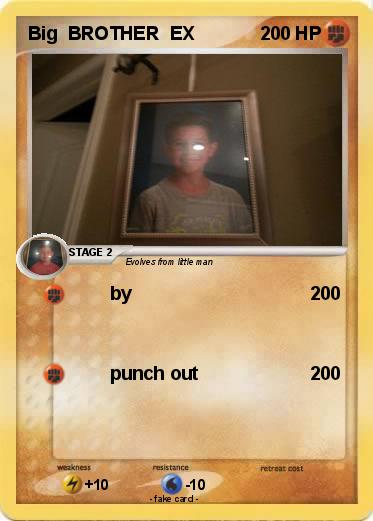 Pokemon Big  BROTHER  EX
