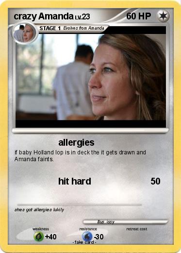 Pokemon crazy Amanda