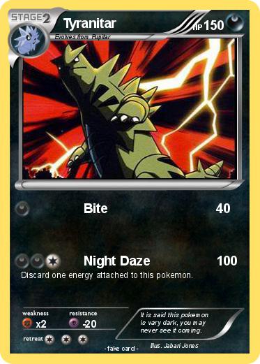 Pokemon Tyranitar