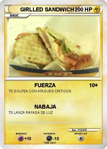 Pokemon GIRLLED SANDWICH