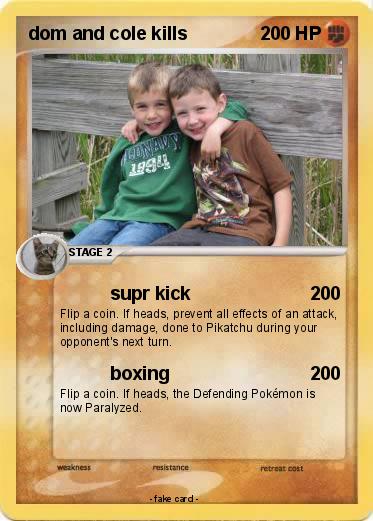 Pokemon dom and cole kills