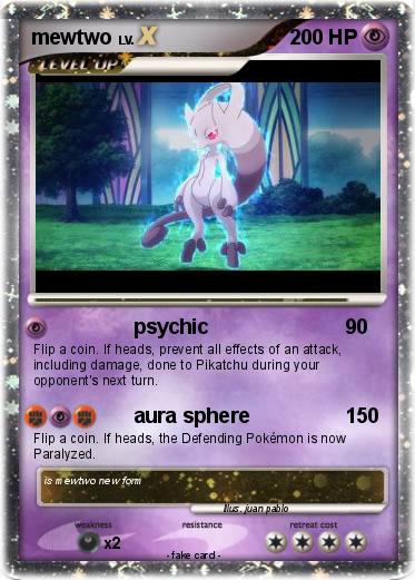 Pokemon mewtwo