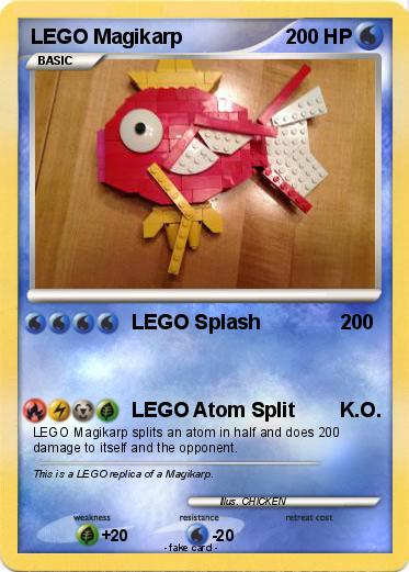 Pokemon LEGO Magikarp