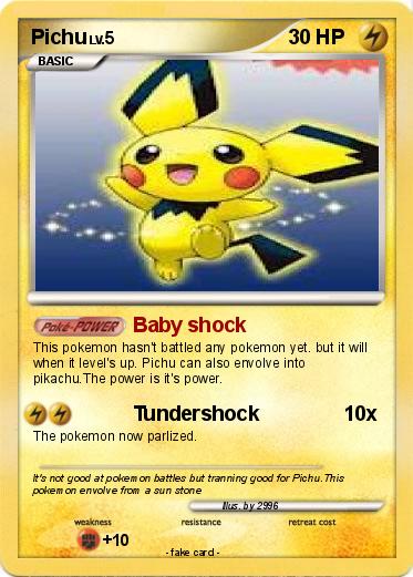 Pokemon Pichu