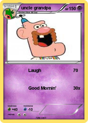 Pokemon uncle grandpa