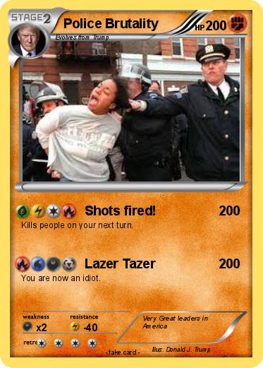 Pokemon Police Brutality
