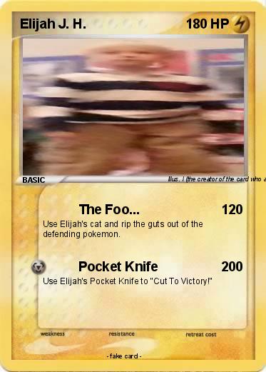 Pokemon Elijah J. H.